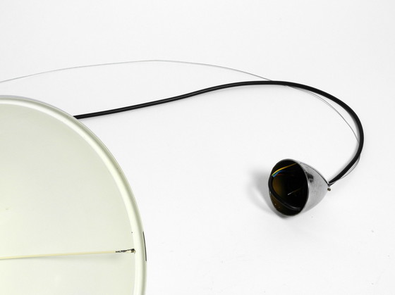 Image 1 of Prachtige originele 1960S grote hanglamp "Headlight" van Ingo Maurer gemaakt van verchroomd plaatstaal