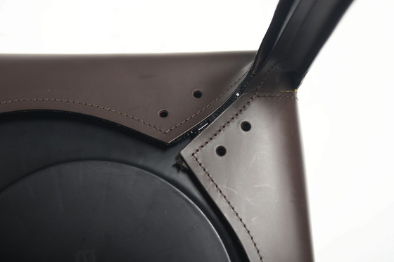 Image 1 of Prachtige Cab 412 & 413 Set in tabaksleer van Mario Bellini - Cassina Italië