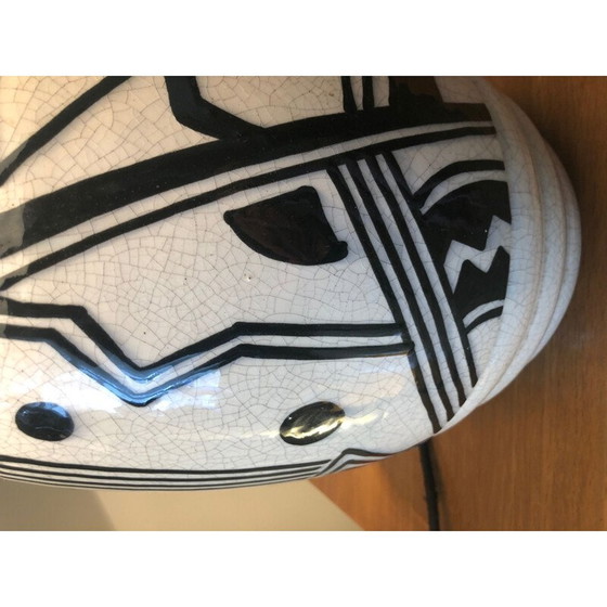 Image 1 of Vintage art deco lamp van keramiek