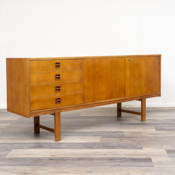 Image 1 of 60s buffetkast, eik, 170cm