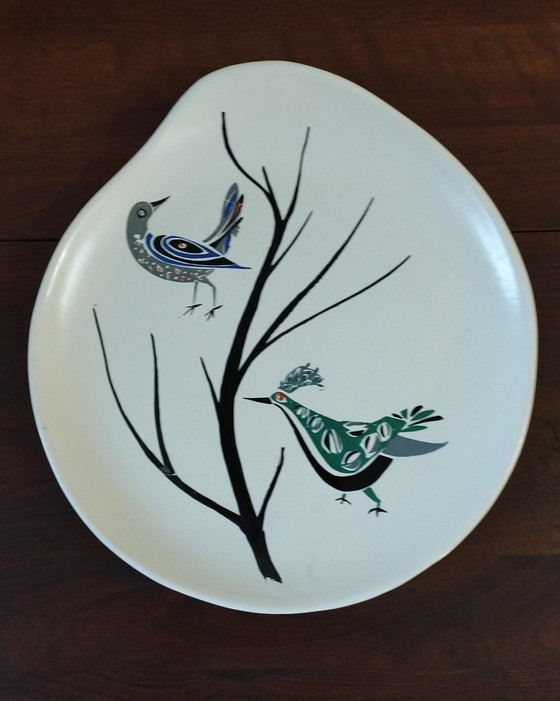 Image 1 of Groot vintage bord, organisch ontwerp, vrije vorm - jaren 1960