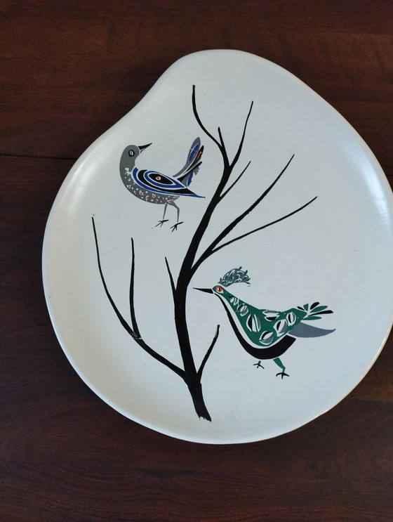 Image 1 of Groot vintage bord, organisch ontwerp, vrije vorm - jaren 1960