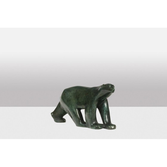 Image 1 of Bronzen sculptuur "White Bear" van François Pompon voor Atelier Valsuani, 2006