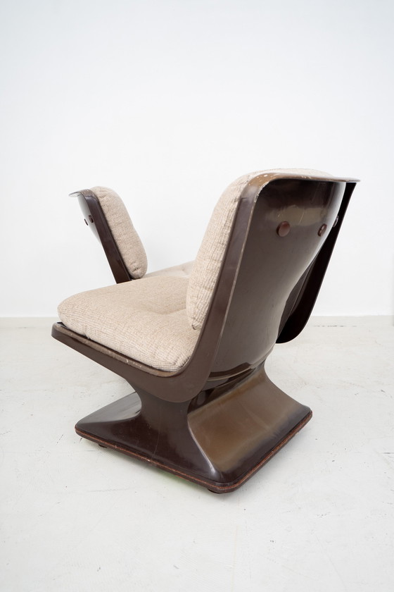 Image 1 of Set van 4 loungestoelen van Albert Jacob voor Grosfilex