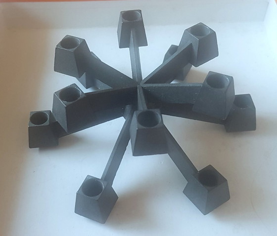 Image 1 of Deense kandelaar van Jens Quistgaard voor Paro