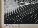 Herman van Valen- Etsen 'Cosmisch Schip' 1972