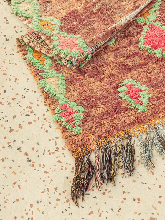 Image 1 of  Vintage Boujad, Berber-tapijt, 97 X 370 