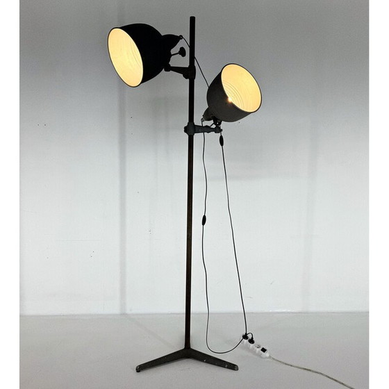 Image 1 of Vintage metalen vloerlamp, Italië 1960