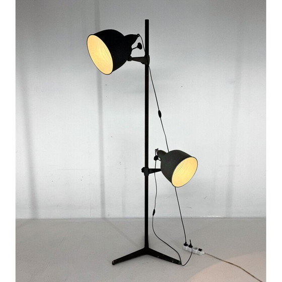 Image 1 of Vintage metalen vloerlamp, Italië 1960