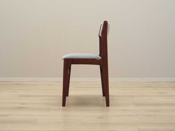 Image 1 of Set van vier mahoniehouten stoelen, Deens ontwerp, 1970S, Vervaardiging: Denemarken