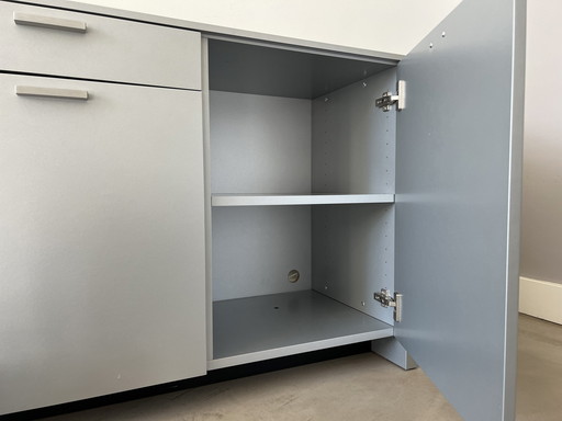 Pastoe Dressoir M96 Aluminium Gelakt