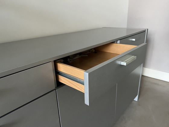 Image 1 of Pastoe Dressoir M96 Aluminium Gelakt