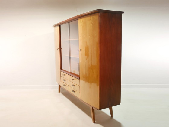 Image 1 of Vintage highboard / woonkamer kast, jaren 60, Duitsland