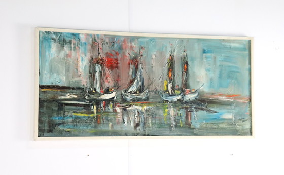 Image 1 of Bandi Schilderij Jaren 70 Vintage