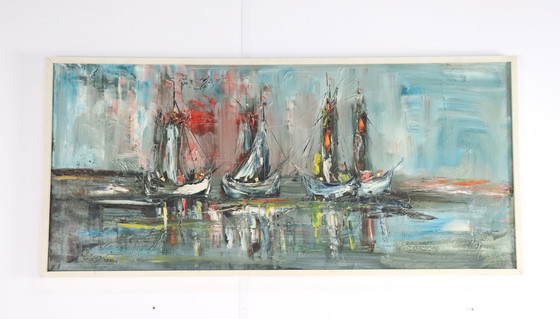 Image 1 of Bandi Schilderij Jaren 70 Vintage