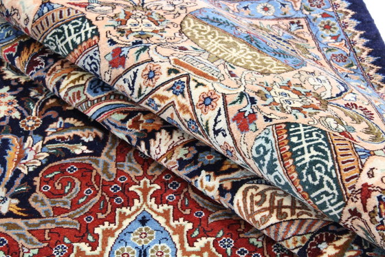 Image 1 of Origineel handgeknoopt Perzisch tapijt Kashmar Fine Paradise design 411 x 307 cm Topconditie