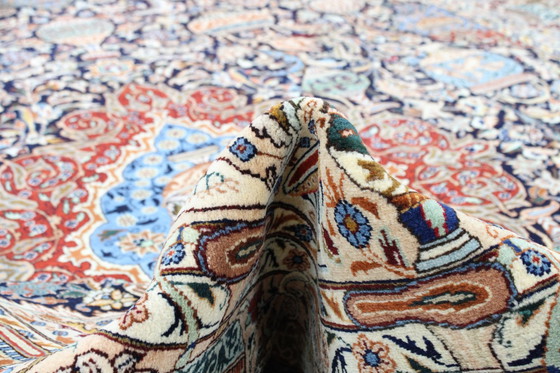 Image 1 of Origineel handgeknoopt Perzisch tapijt Kashmar Fine Paradise design 411 x 307 cm Topconditie