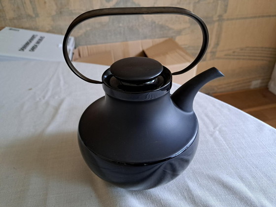 Image 1 of Tapio Wirkkala 'Black Series' Unieke Design Theeservies