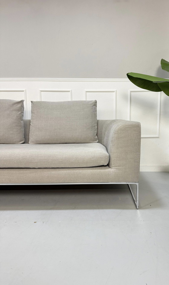 Image 1 of Cor Mell Lounge Designer Sofa Bank Grijs Stof