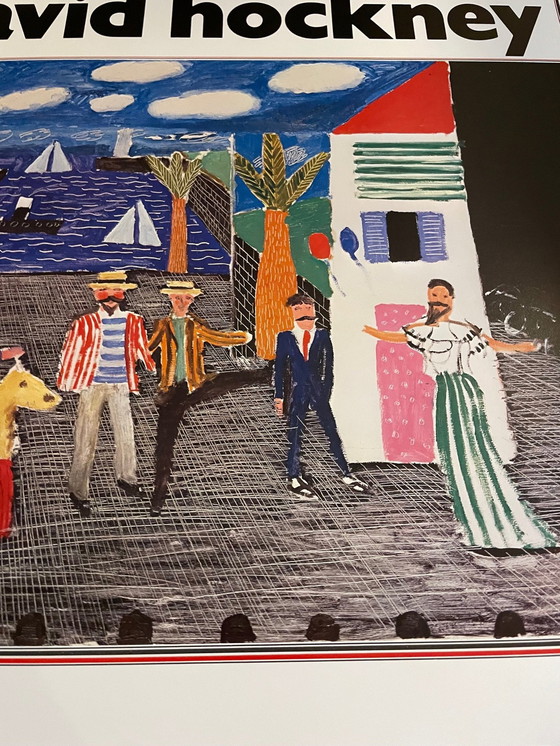 Image 1 of David Hockney, Les Mamelles De Tiresias, 1981, (Galerie Claude Bernard), Imp. Moderne Du Lion- Parijs, Gedrukt in Frankrijk