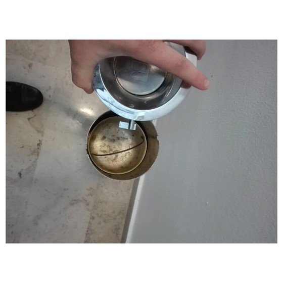 Image 1 of Vintage metalen asbak van Stilnovo, Italië 1960