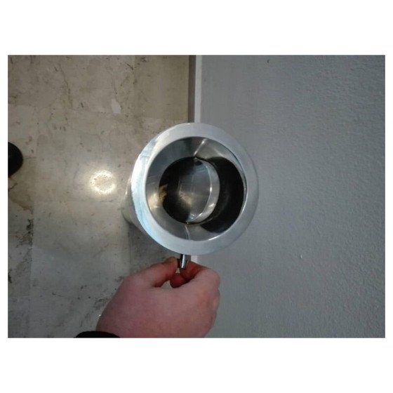 Image 1 of Vintage metalen asbak van Stilnovo, Italië 1960