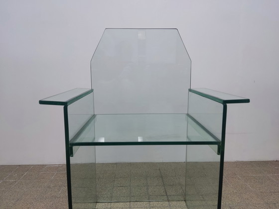 Image 1 of Vintage Glas fauteuil
