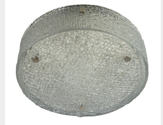 Image 1 of Kaiser Leuchten ijsglas plafondlamp