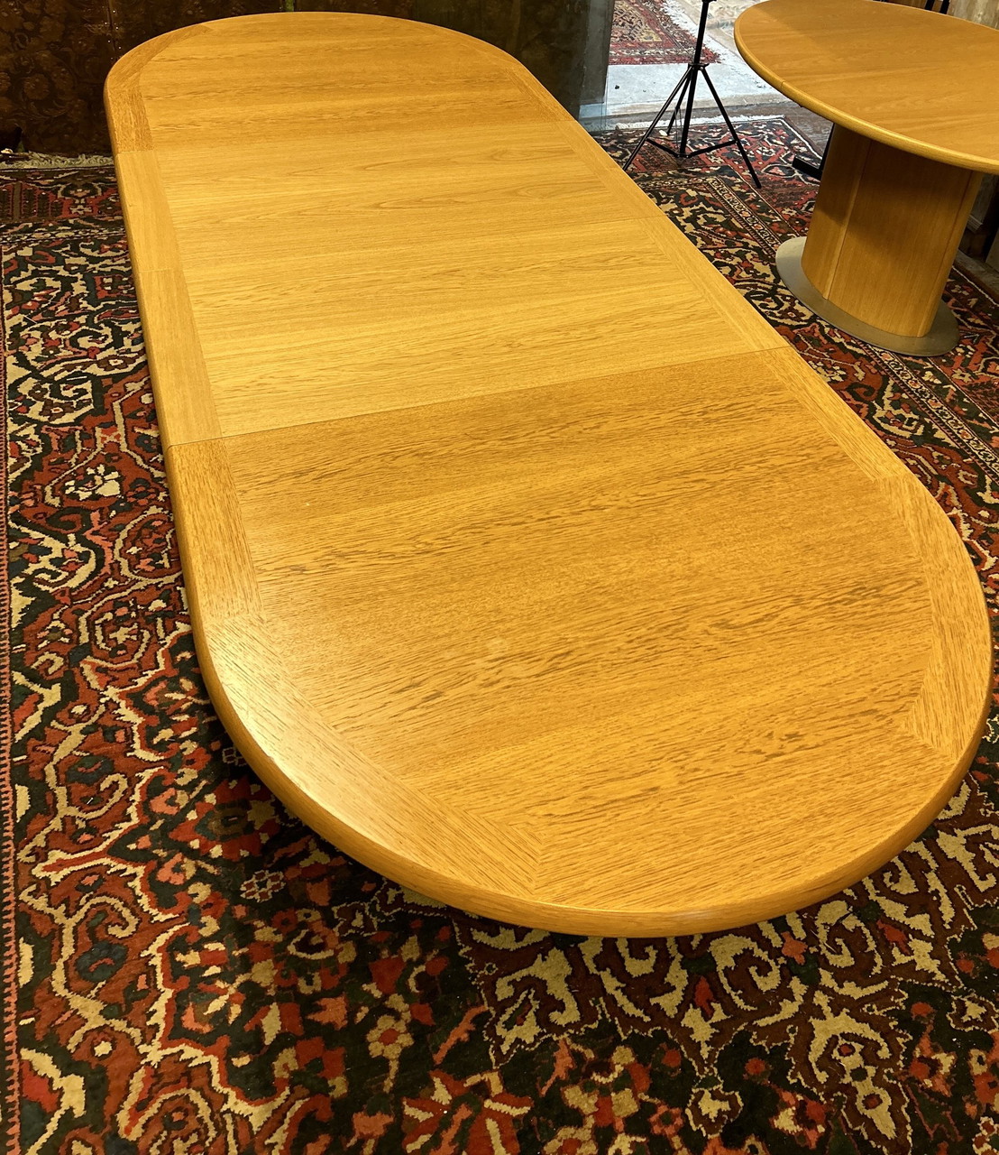 Vintage retro uitschuifbare eettafel