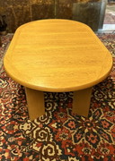 Vintage retro uitschuifbare eettafel