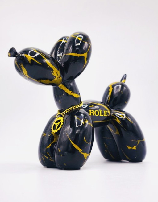 Rolex Balloon Dog. Popart Werk Genummerd, Ondertekend En Geleverd Met "Ama" -Certificaat Van Echtheid.