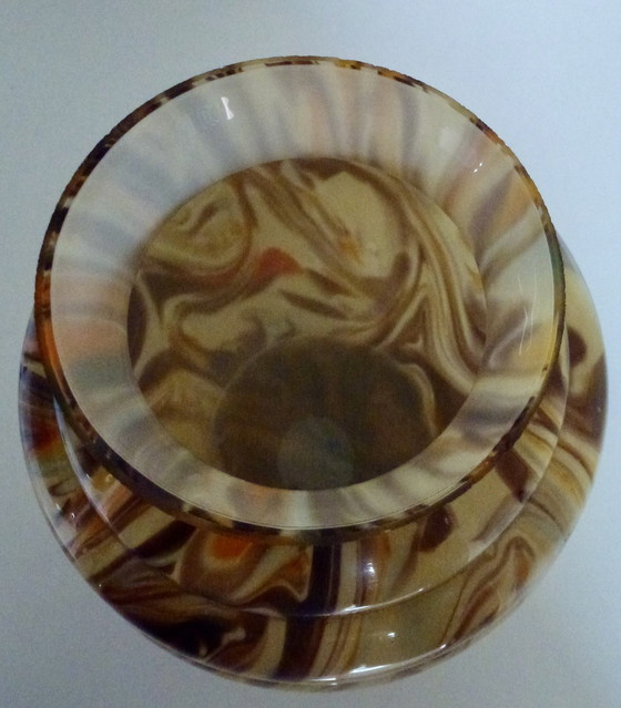 Image 1 of Scailmont Art Deco Opaline Vaas, Henri Heemskerk.