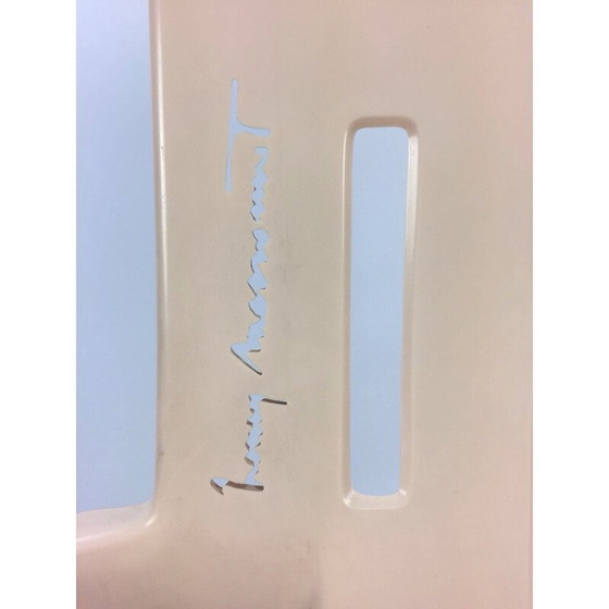 Image 1 of Vintage set van 3 Boston tuinstoelen door Pierre Paulin voor Herny Massonnet Postzegel - jaren 1980