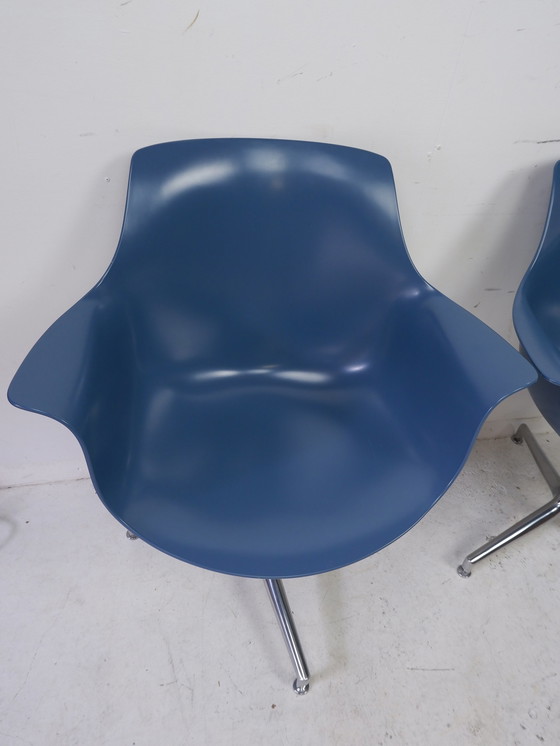 Image 1 of 4x Jorgen Kastholm stoelen JK 810