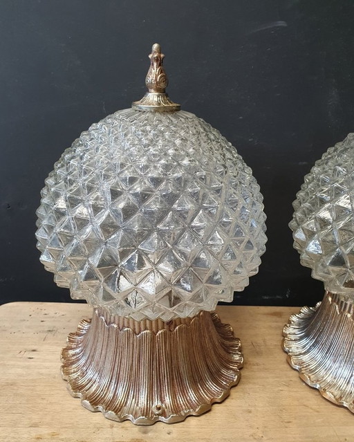 3 Stuks Barok Brocante Ananas Plafonnieres