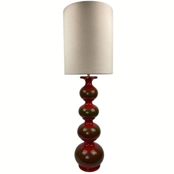 Image 1 of Organische Keramische Bellen Tafel- of Vloerlamp van Kaiser Idell / Kaiser Leuchten, 1960S