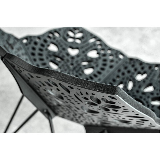 Image 1 of Vintage Prince zwarte fauteuil van Hay