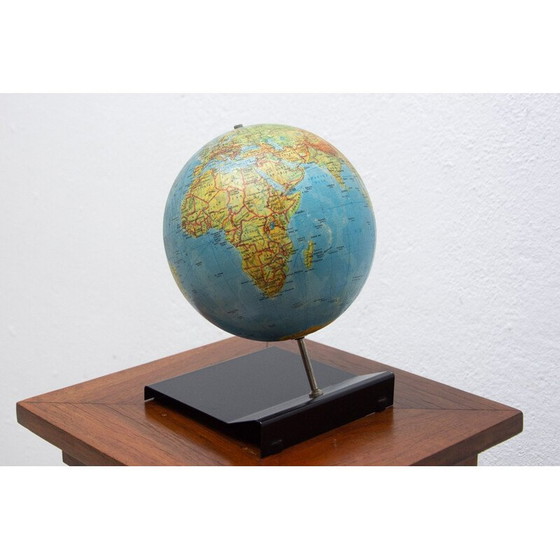 Image 1 of Vintage wereldbol, Tsjecho-Slowakije 1970