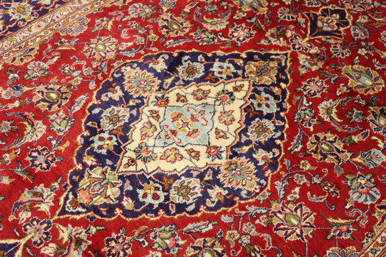 Image 1 of Origineel Perzisch Tapijt Nomadisch & Dorpstapijt Kashan 290 X 198 Cm Top Staat