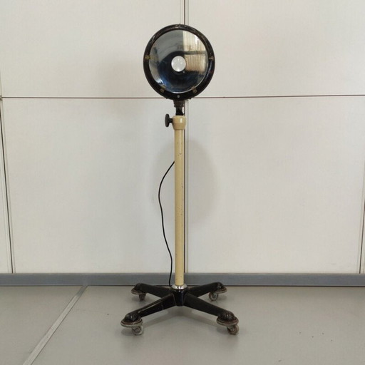 Vintage vloerlamp met verstelbare voet
