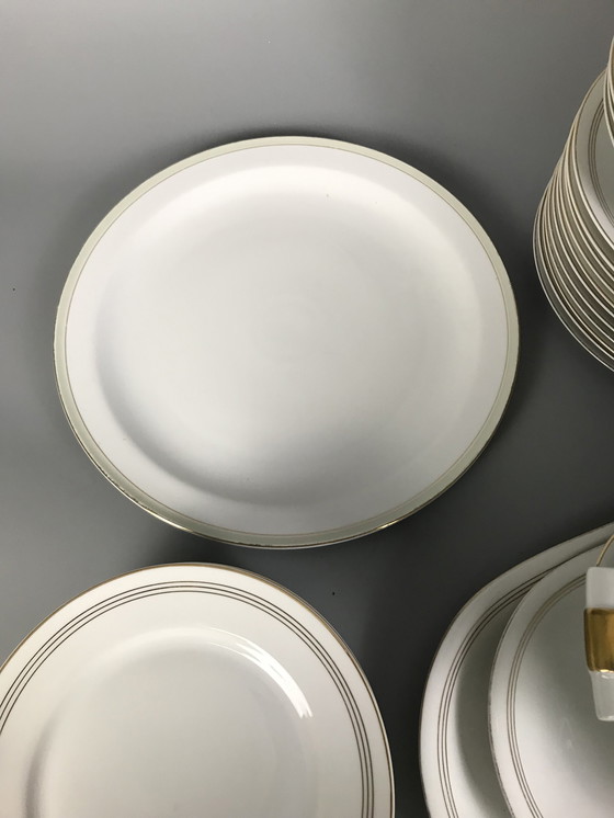 Image 1 of Art Deco porseleinen servies voor 10 personen Arzberg Bavaria