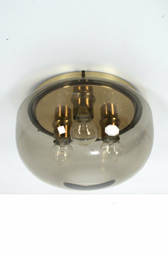 Image 1 of Messing plafondlamp