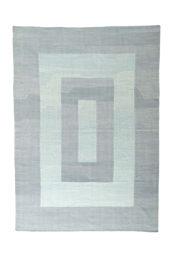 Image 1 of Handgeknoopte design kelim - 286 X 203 cm - Nieuw