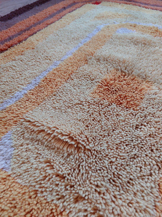 Image 1 of Vintage Hoogpolig Vloerkleed Tapijt