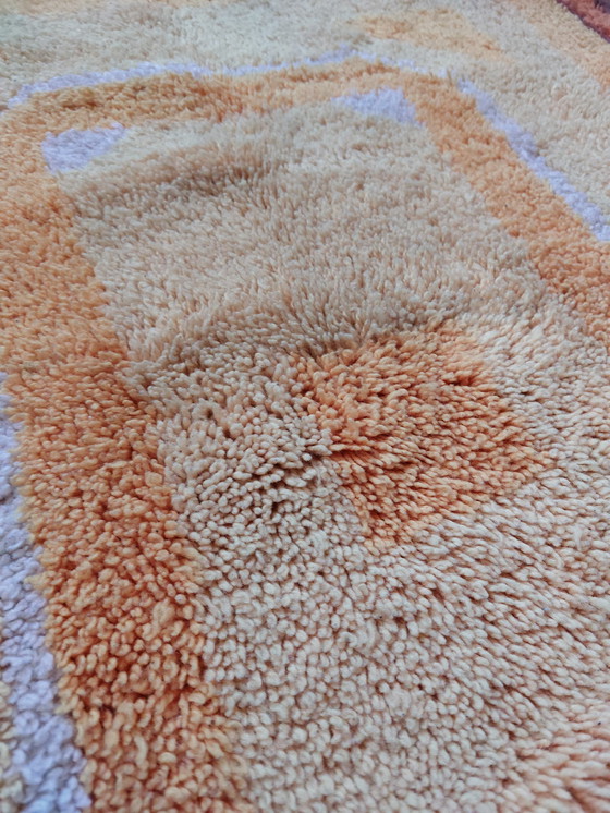 Image 1 of Vintage Hoogpolig Vloerkleed Tapijt