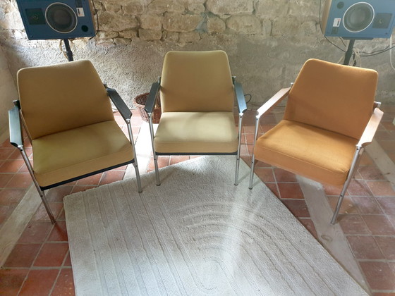 Image 1 of 3x Vintage fauteuil