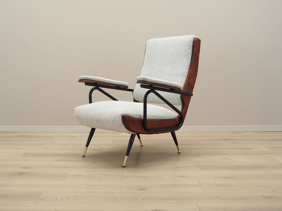 Image 1 of Beukenhouten fauteuil, Italiaans ontwerp, 1970S, Vervaardiging: Italië