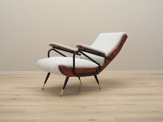 Image 1 of Beukenhouten fauteuil, Italiaans ontwerp, 1970S, Vervaardiging: Italië