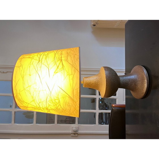 Image 1 of Vintage brutalistische zandstenen lamp