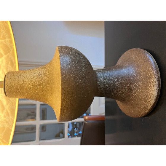 Image 1 of Vintage brutalistische zandstenen lamp